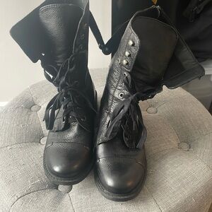 Sam Edelman Leather Boots W6